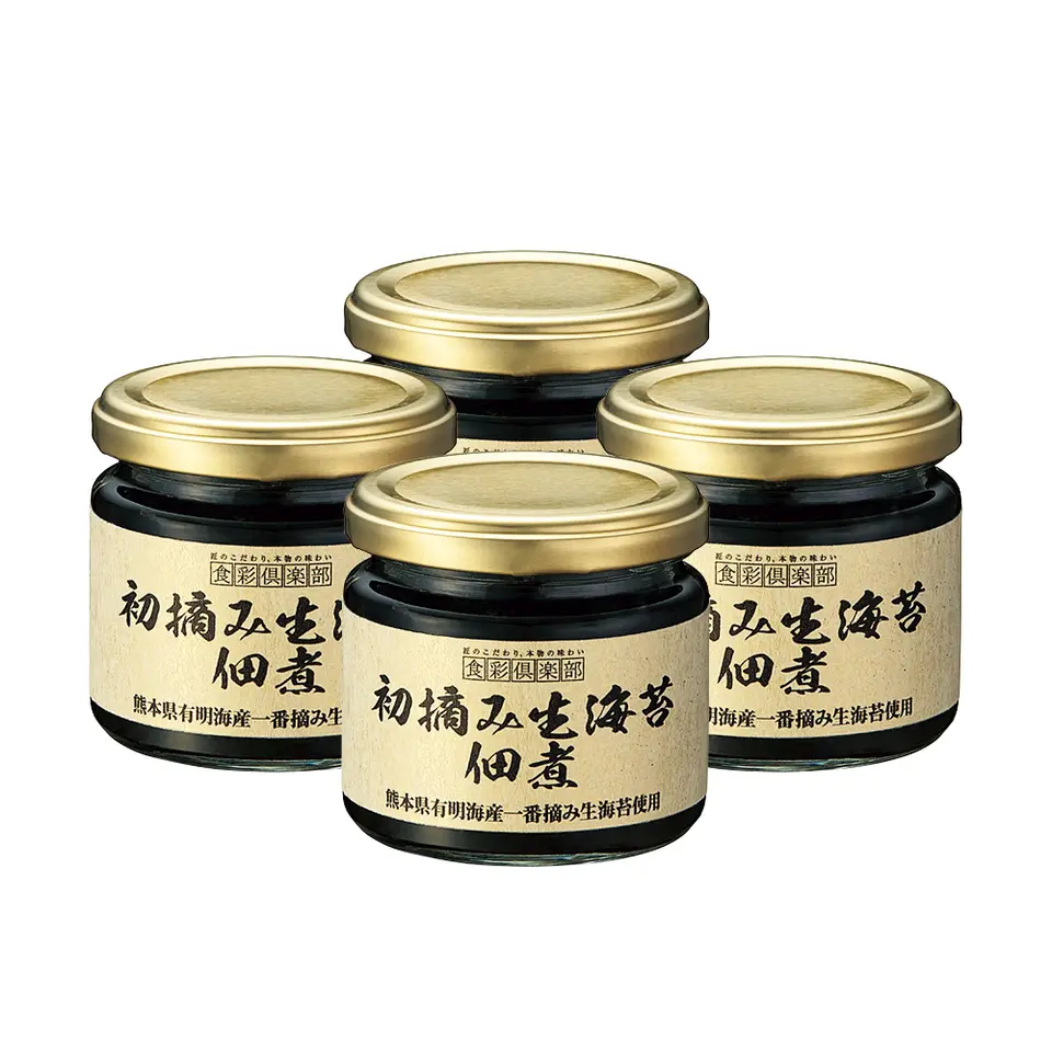 〈食彩倶楽部〉初摘み生海苔佃煮 4本_1
