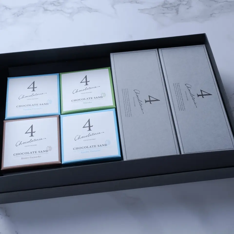 チョコレートサンド(バニラ2個・四日市抹茶・ビター各1個入)+ガトーショコラ(2本)セット_1