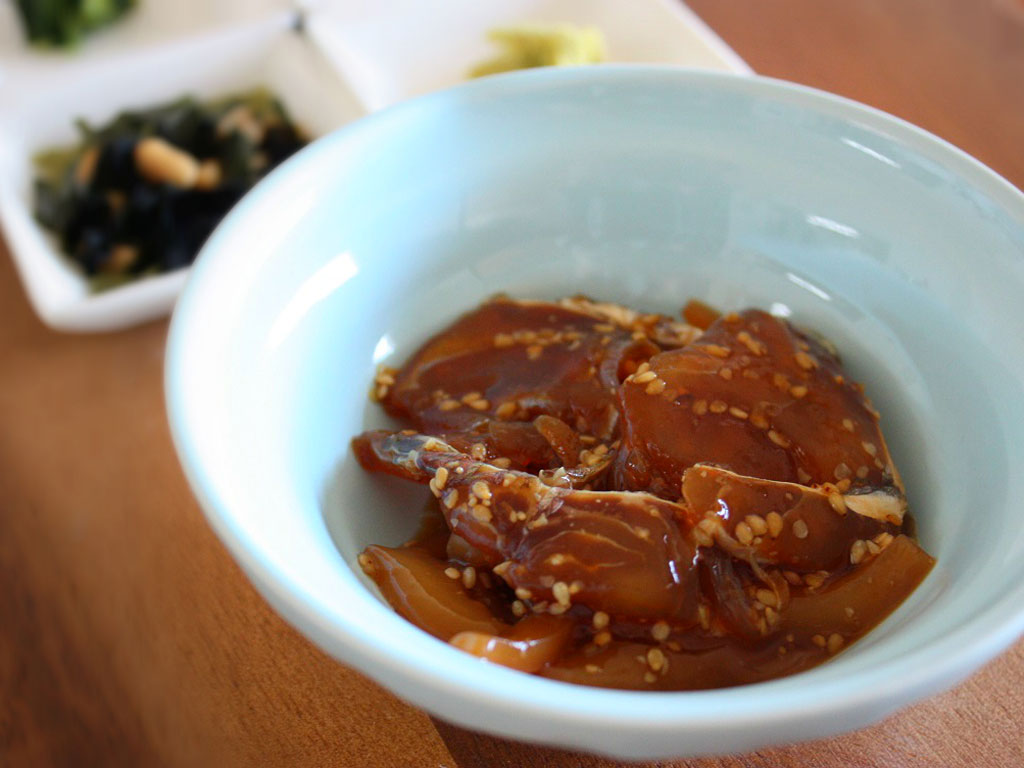 島茶漬け(天然鯛・烏賊)1人前