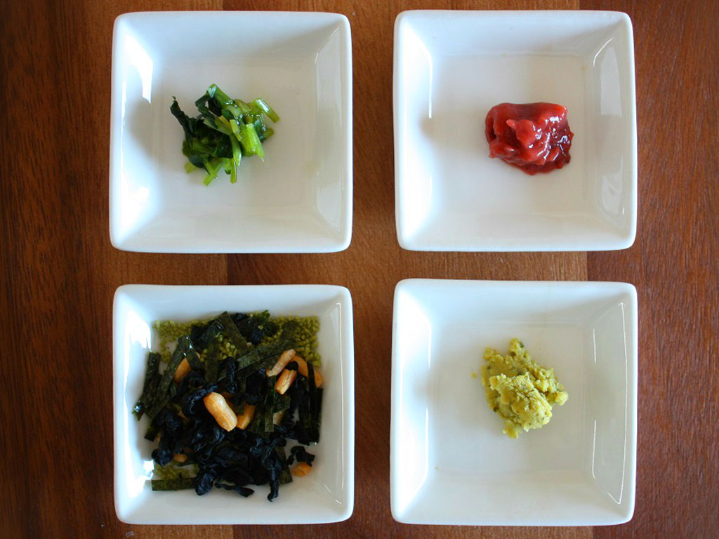 島茶漬け(天然鯛・烏賊)1人前