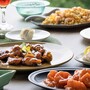 前菜・海老チリ・酢豚・炒飯・杏仁豆腐！中国料理7品セット