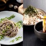 生蕎麦2種類食べ比べセット（国産八割生蕎麦、超粗挽き生蕎麦）