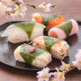 春らしい食卓を彩る「桜寿司 詰合せ 1段」