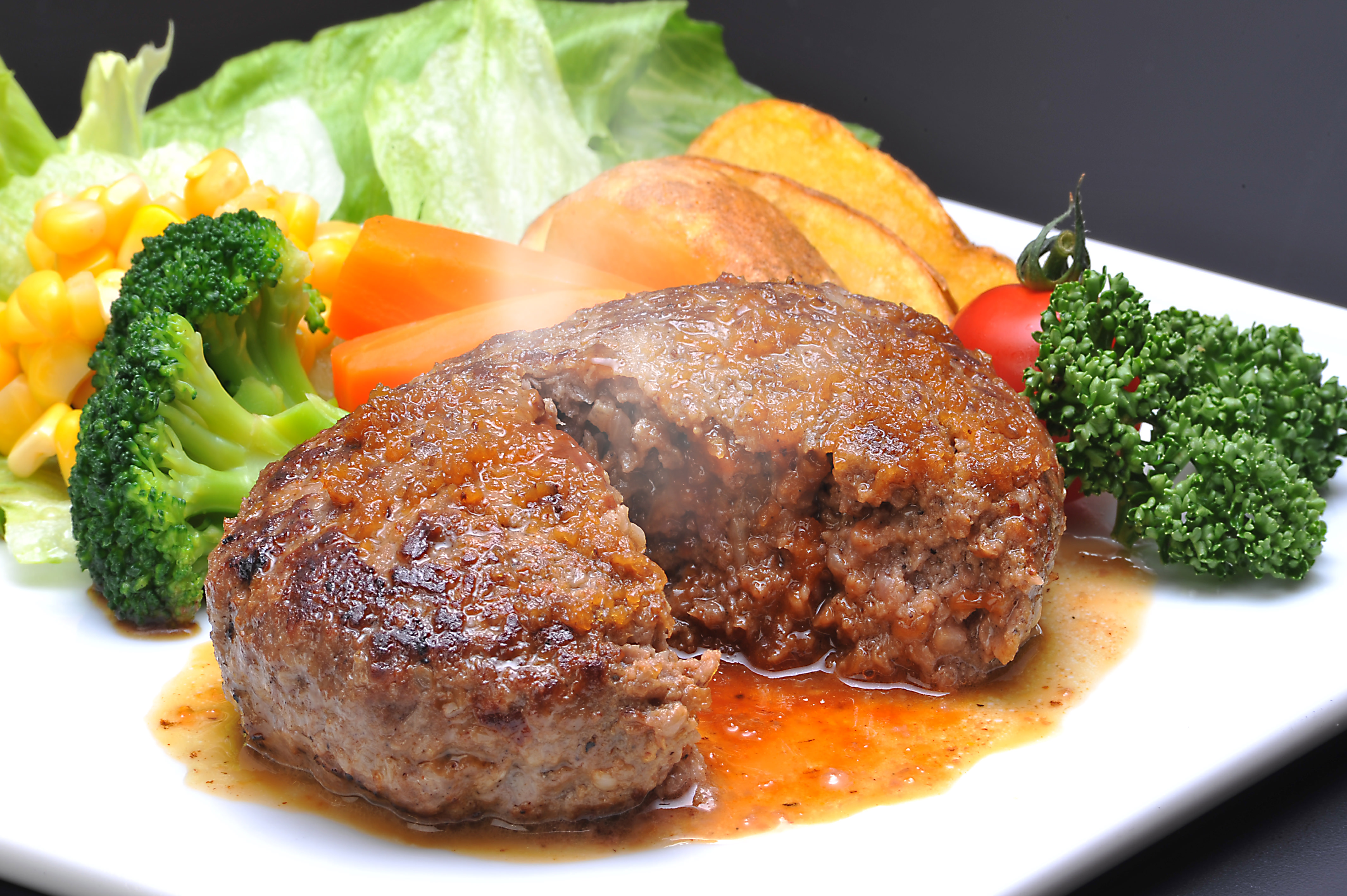 【販売終了】松阪牛ハンバーグ2個セット_0