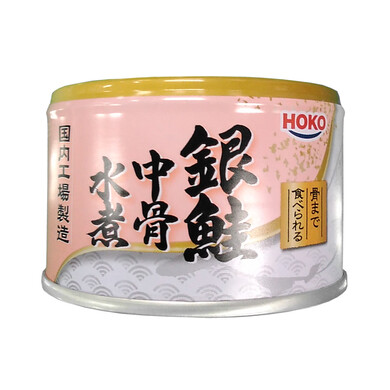 HOKO｢銀鮭中骨水煮缶｣ 12缶_2