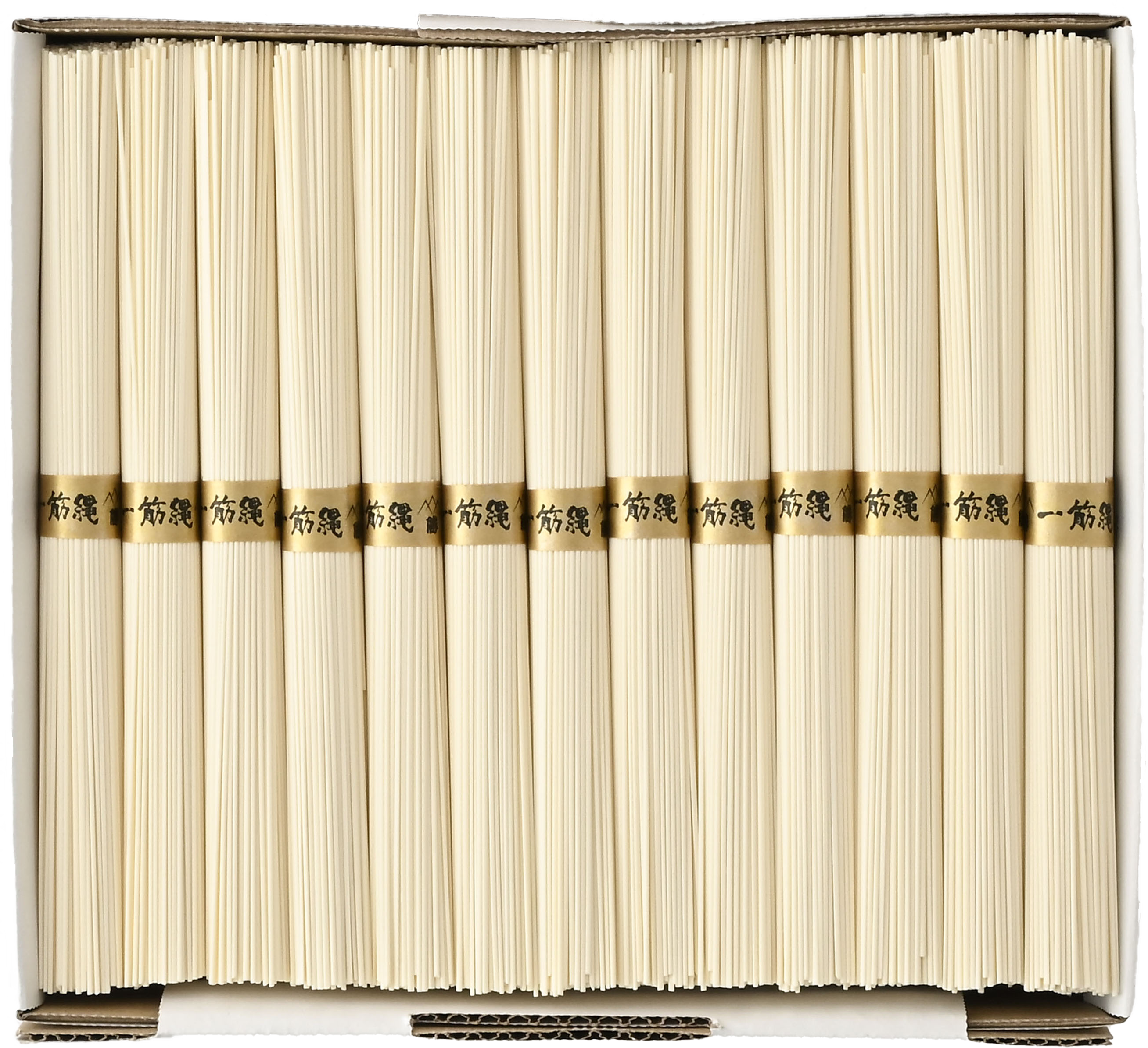 三輪山勝製麺「P-3 一筋縄 麦縄そうめん 紙箱入り」のお取り寄せ