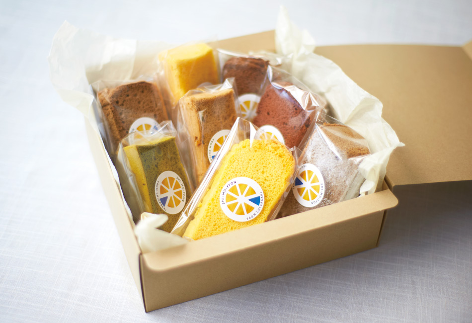  米粉シフォンケーキ　おまかせ8種詰め合わせ