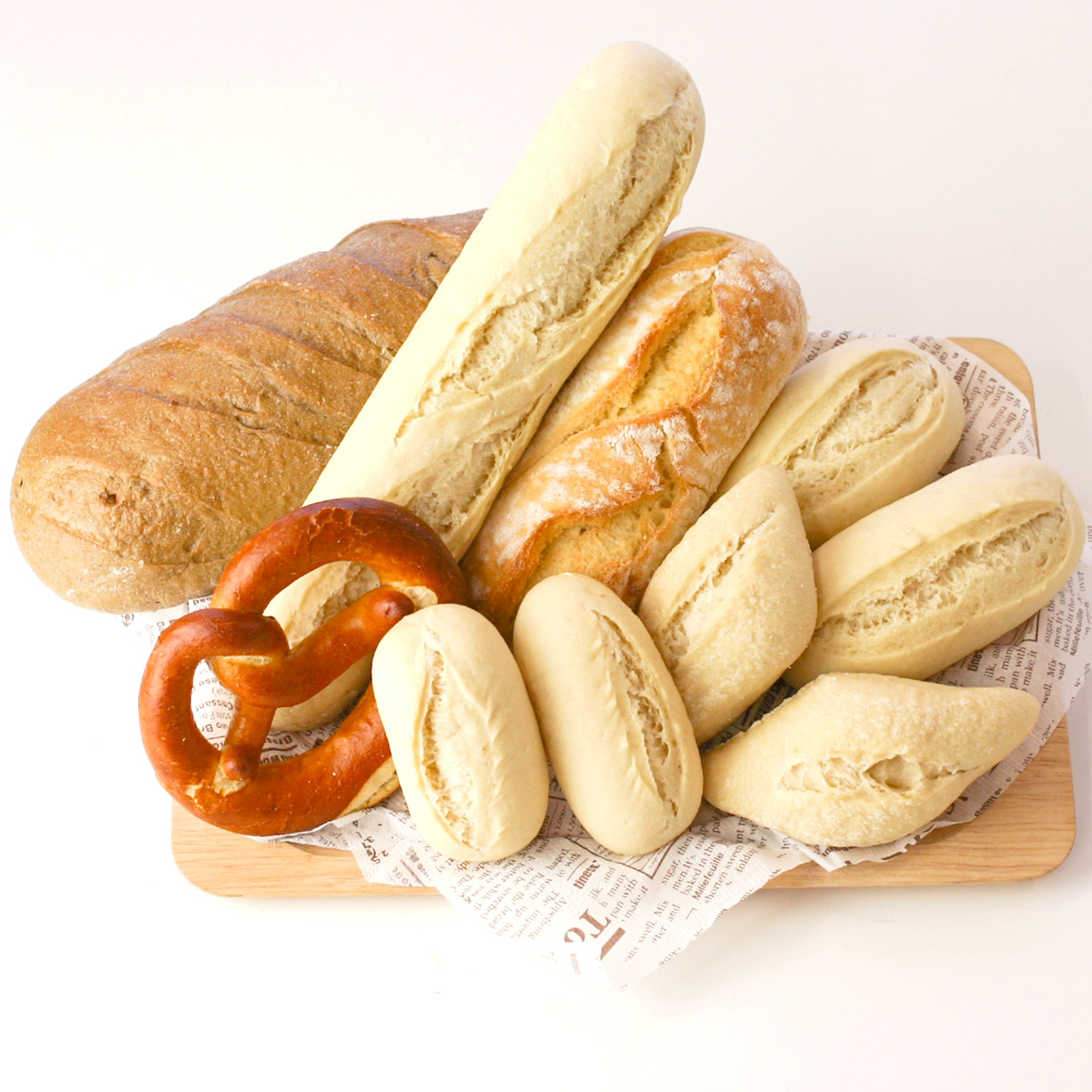 7種類の お食事パン