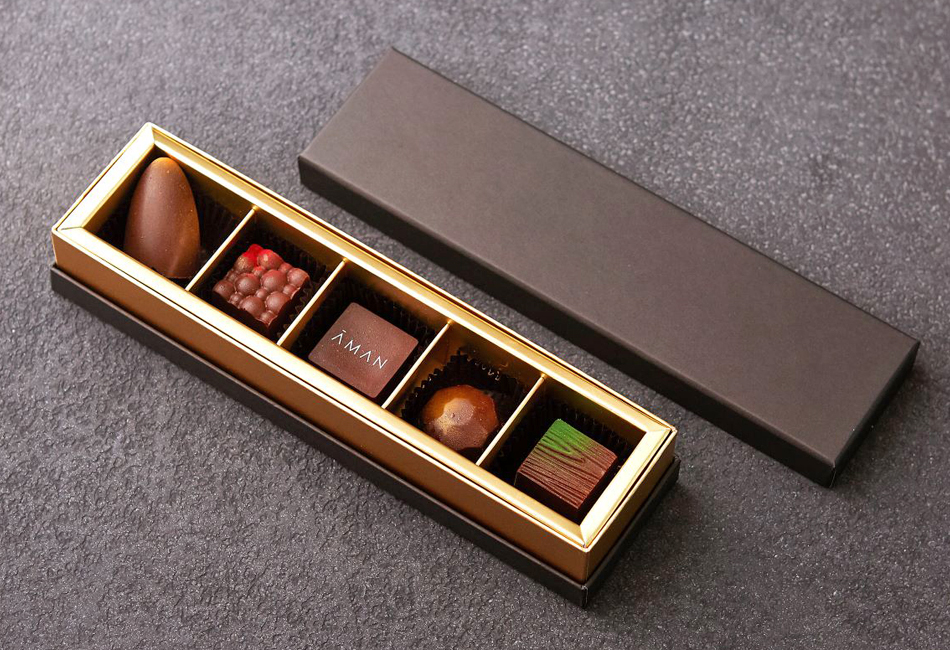  アマン東京オリジナル チョコレート 5個セット