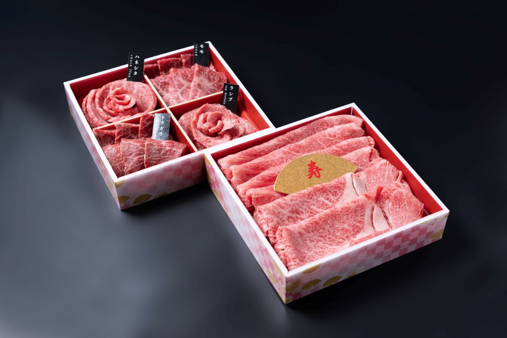 近江牛・宮崎牛・厳選和牛食べ比べ計520gを詰合せた「肉おせち」_0