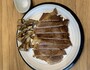 オリーブ牛のステーキと舞茸