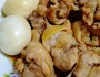 鶏肉とゆで卵の煮物