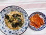 テグタンスープと白菜キムチ