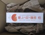 届いた状態。富士山のデザインが素敵