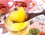 夏みかんのジュレがキレイです
