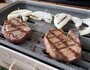 ホットプレートで焼きました