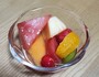 ゴロゴロとカットされたフルーツが贅沢