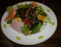 野菜サラダにたっぷり目にかけました。